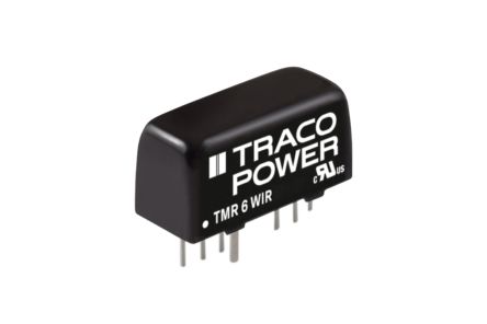 TRACOPOWER Convertisseur DC-DC, TMR 6WIR, Montage Traversant, 6W, 1 Sortie, 12V C.c., 500mA