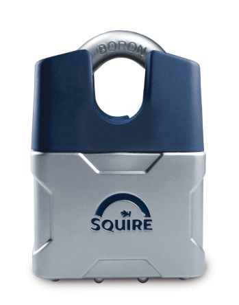 Squire Stahl Vorhängeschloss Mit Schlüssel Blau, Bügel-Ø 8mm X 12.5mm