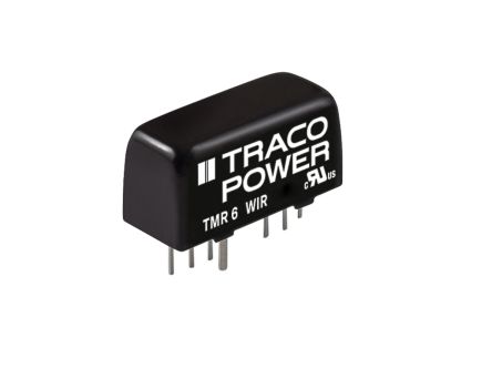 TRACOPOWER Convertidor Dc-dc 6W, Salida 5V Dc, 1.2A, 0.005 Sí