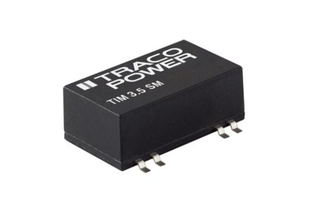 TRACOPOWER TIM 3.5 DC-DC Converter, 12V Dc/ 292mA Output, 4.5 → 12 V Dc Input, 3.5W, Surface Mount