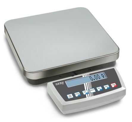 Kern Weighing Scale, 20kg Weight Capacity Type B - North American 3-pin, Type C - European Plug, Type G - British 3-pin