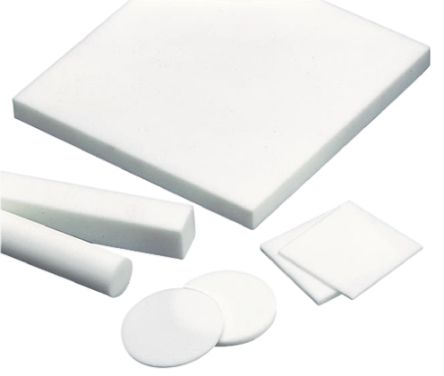 MACOR 白色陶瓷板, 50mm长x50mm宽x2mm厚