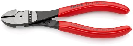 Knipex Alicates De Corte Lateral, Capacidad De Corte 3.1mm, Long. Total 160 Mm