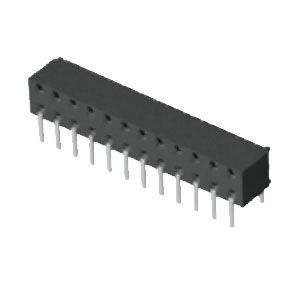 Samtec Conector Hembra Para PCB Serie MMS, De 24 Vías En 2 Filas, Paso 2mm, 3.9A, Montaje En Orificio Pasante, Para