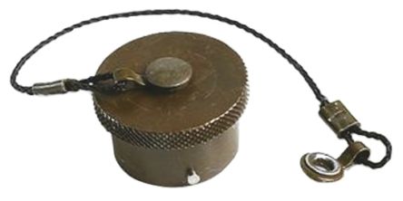Souriau 851 Stecker Steckverbinder-Schutzkappe Aus Metall Größe 10 / MIL-C-26482 G Serie 1