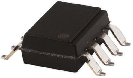 Isocom TLP521-2 SMD Dual Optokoppler AC-In / NPN-Fototransistor-Out, 8-Pin SMD, Isolation 5300 V Eff (Minimum)