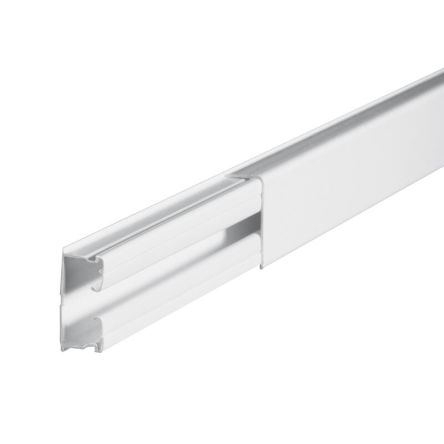 Legrand DLP Installationskanal Nach VDE Weiß, 16 Mm X 32mm, Länge 2.1m Kunststoff, Seitenwand Geschlossen