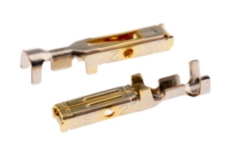 JST J300 Crimp-Anschlussklemme Für J300-, JFA- Und J-PF3-Steckverbindergehäuse, Buchse, 0.5mm² / 1.25mm², Gold