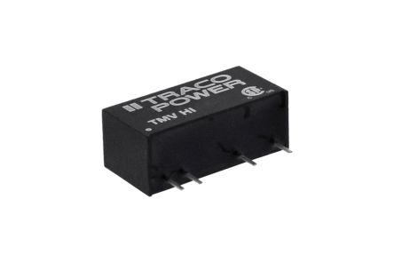 TRACOPOWER TMV HI DC/DC-Wandler 1W 24 V Dc IN, ±15V Dc OUT / ±33mA 5.2kV Dc Isoliert