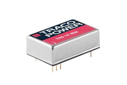 TRACOPOWER THD 10WIN DC/DC-Wandler 10W 24 V Dc IN, ±15V Dc OUT / ±333mA 1.5kV Dc Isoliert
