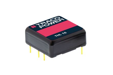 TRACOPOWER THL 10 DC/DC-Wandler 10W 12 V Dc IN, 15V Dc OUT / 670mA 1.5kV Dc Isoliert