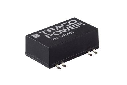 TRACOPOWER THL 3WISM DC/DC-Wandler 3W 24 V Dc IN, 12V Dc OUT / 250mA 1.5kV Dc Isoliert