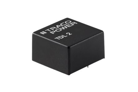 TRACOPOWER TDL 2 DC/DC-Wandler 2W 5 V Dc IN, 5V Dc OUT / 400mA 1.5kV Dc Isoliert