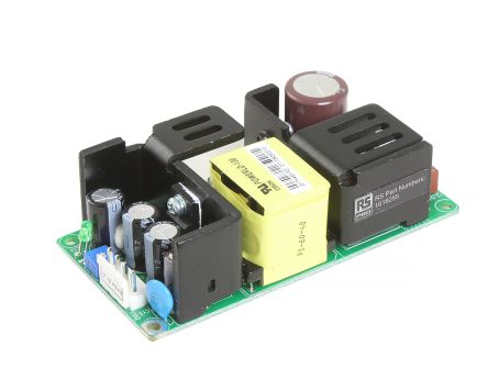 RS PRO 44W开关电源, 12V 直流输出电压 3.7A输出电流, 1输出点