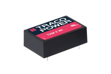 TRACOPOWER THM 3WI DC/DC-Wandler 3W 5 V Dc IN, 24V Dc OUT / 125mA 5kV Ac Isoliert