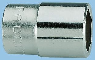 Facom 1/2 In Drive 22mm Standard Socket, 12 Point, 38 Mm Overall Length