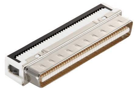 Hirose SCSI-Steckverbinder 80-polig Stecker Gerade, Kabelmontage, 1.27mm, Schraube, Serie IDC DX
