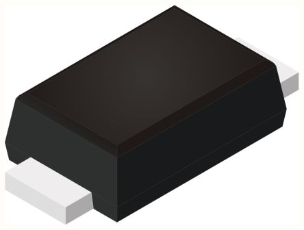 STMicroelectronics SMD Schottky Diode, 40V / 1A, 2-Pin SOD123Flat