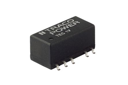 TRACOPOWER Convertisseur DC-DC, TES 1V, Montage En Surface, 1W, 2 Sorties, ±12V C.c., ±42mA