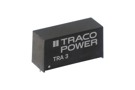 TRACOPOWER Convertitore C.c.-c.c. 3W, Vin 21,6 → 26,4 V C.c., Vout 9V Cc, 1kV Cc