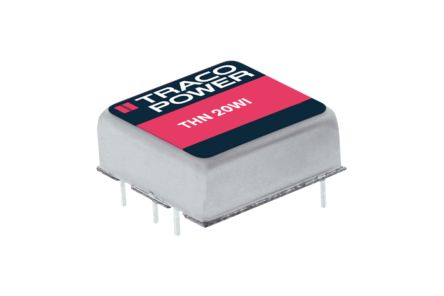 TRACOPOWER THN 20WI DC/DC-Wandler 20W 24 V Dc IN, 15V Dc OUT / 1.33A 1.5kV Dc Isoliert