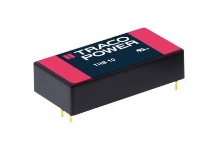 TRACOPOWER THB 10 DC/DC-Wandler 10W 24 V Dc IN, ±12V Dc OUT / ±417mA 4.2kV Ac Isoliert
