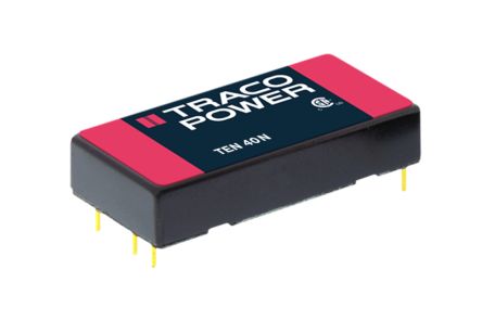 TRACOPOWER TEN 40N DC/DC-Wandler 40W 12 V Dc IN, ±15V Dc OUT / ±1.33A 1.5kV Dc Isoliert