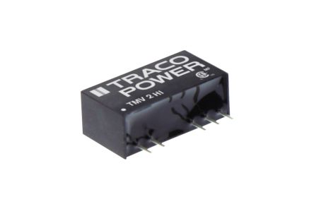 TRACOPOWER TMV 2HI DC/DC-Wandler 2W 12 V Dc IN, -9 V Dc, 15V Dc OUT / -110mA 5.2kV Dc Isoliert