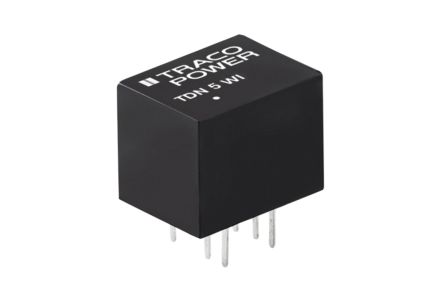 TRACOPOWER TND 5WI DC/DC-Wandler 5W 24 V Dc IN, 15V Dc OUT / 333mA 1.5kV Dc Isoliert