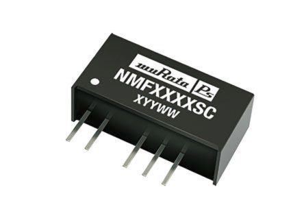 Murata Power Solutions Murata NMF DC/DC-Wandler 1W 5 V Dc IN, 12V Dc OUT / 83mA 1kV Dc Isoliert