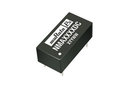 Murata Power Solutions Murata NMA DC/DC-Wandler 1W 5 V Dc IN, ±12V Dc OUT / ±42mA 1kV Dc Isoliert
