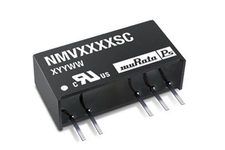 Murata Power Solutions Murata NMV DC/DC-Wandler 1W 5 V Dc IN, ±9V Dc OUT / ±55mA 3kV Dc Isoliert
