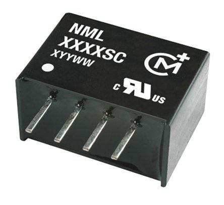 Murata Power Solutions Murata NML DC/DC-Wandler 2W 12 V Dc IN, 5V Dc OUT / 400mA 1kV Dc Isoliert