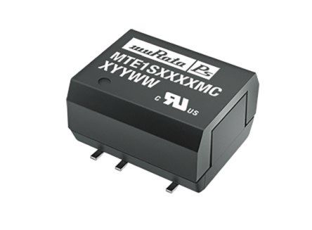 Murata Power Solutions Murata MTE1 DC/DC-Wandler 1W 12 V Dc IN, 12V Dc OUT / 83mA 1kV Dc Isoliert