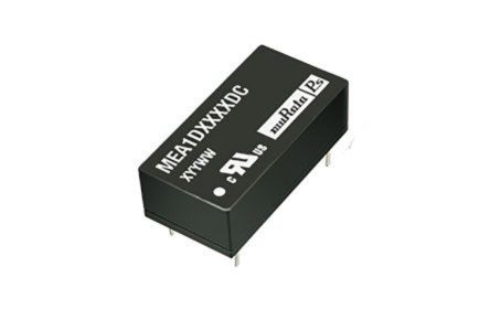 Murata Power Solutions Murata MEA1 DC/DC-Wandler 1W 12 V Dc IN, ±12V Dc OUT / ±42mA 1kV Dc Isoliert