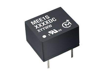 Murata Power Solutions Murata MEE1 DC/DC-Wandler 1W 5 V Dc IN, 12V Dc OUT / 83mA 1kV Dc Isoliert