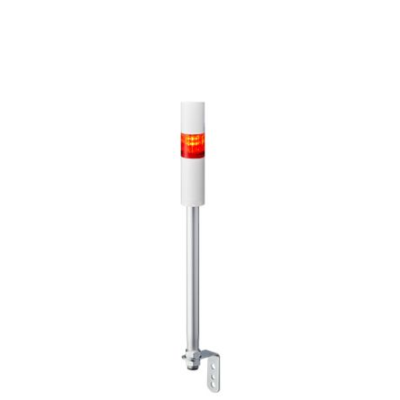 Patlite LR4 LED Signalturm Mehrfarbig LED Rot + Summer Blitz, Dauer 458.5mm Multifunktion