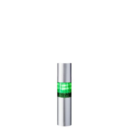 Patlite LR4 LED Signalturm Mehrfarbig LED Grün + Summer Blitz, Dauer 173.5mm Multifunktion