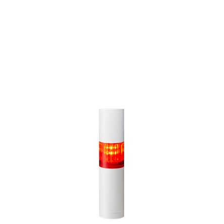 Patlite LR4 LED Signalturm Mehrfarbig LED Rot + Summer Blitz, Dauer 173.5mm Multifunktion