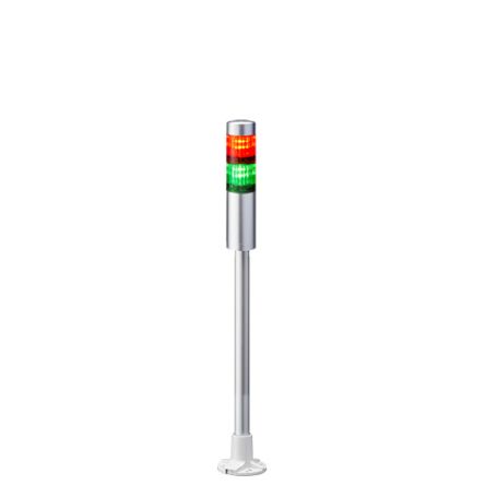 Patlite LR4 LED Signalturm 2-stufig Mehrfarbig LED Rot/Grün Dauer 469mm Multifunktion