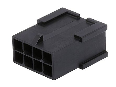 Molex Micro-Fit 3.0 Steckverbindergehäuse Stecker 3mm, 8-polig / 2-reihig Gerade, Kabelmontage Für Stecker Micro-Fit 3.0