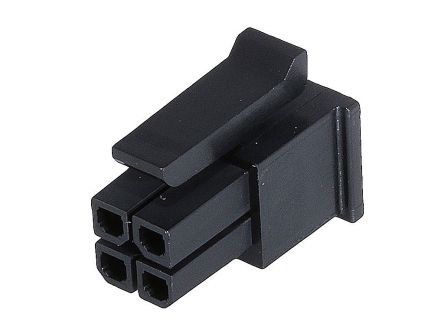 Molex Micro-Fit 3.0 Steckverbindergehäuse Buchse 3mm, 4-polig / 2-reihig Gerade, Kabelmontage Für 43030, 46235