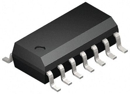 Toshiba IC Flip-Flop, D-Typ, 74HC, CMOS, Differential, Positiv-Flanke, SOIC, 14-Pin