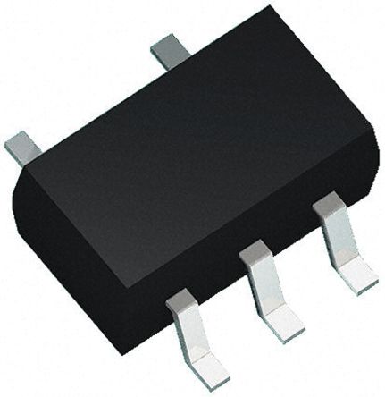 Littelfuse SP0504BAJTG, Quad-Element Uni-Directional TVS Diode Array, 0.2W, 5-Pin SC-70