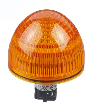 Idec LED Schalttafel-Anzeigelampe Orange, Montage-Ø 22.3mm