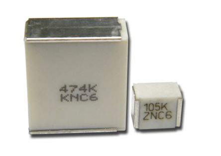 KEMET Condensateur à Couche Mince SMC 100nF 30 V Ac, 50V C.c. ±5% 2220 (5650M)
