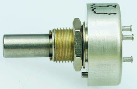 Vishay 157, Tafelmontage Dreh Potentiometer 10kΩ ±20% / 1W, Schaft-Ø 6,35 Mm