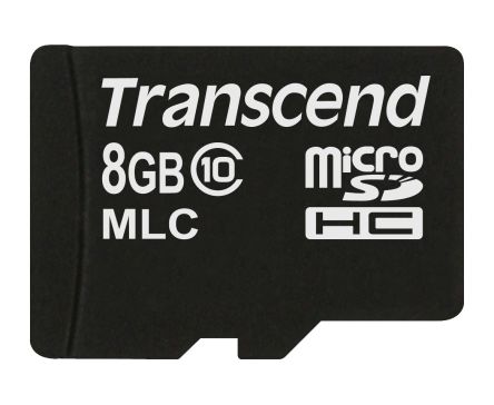 Transcend MicroSD Micro SD Karte 8 GB Industrieausführung, MLC