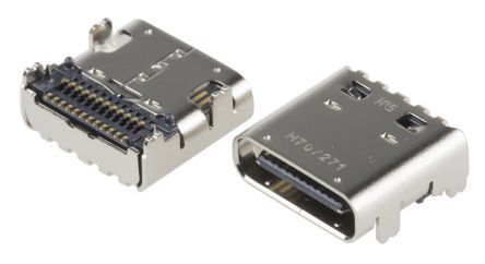 Hirose CX USB-Steckverbinder 3.1 C Buchse / 1.25A, PCB