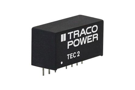 TRACOPOWER Convertidor Dc-dc 2W, Salida 9V Dc, 222mA, 0.01